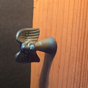 DESIGNER SIGN JEREMY DILLER SPIRIT ANGEL SPIRIT ANGEL IRIDESCENT BLUE LOVE HEAD